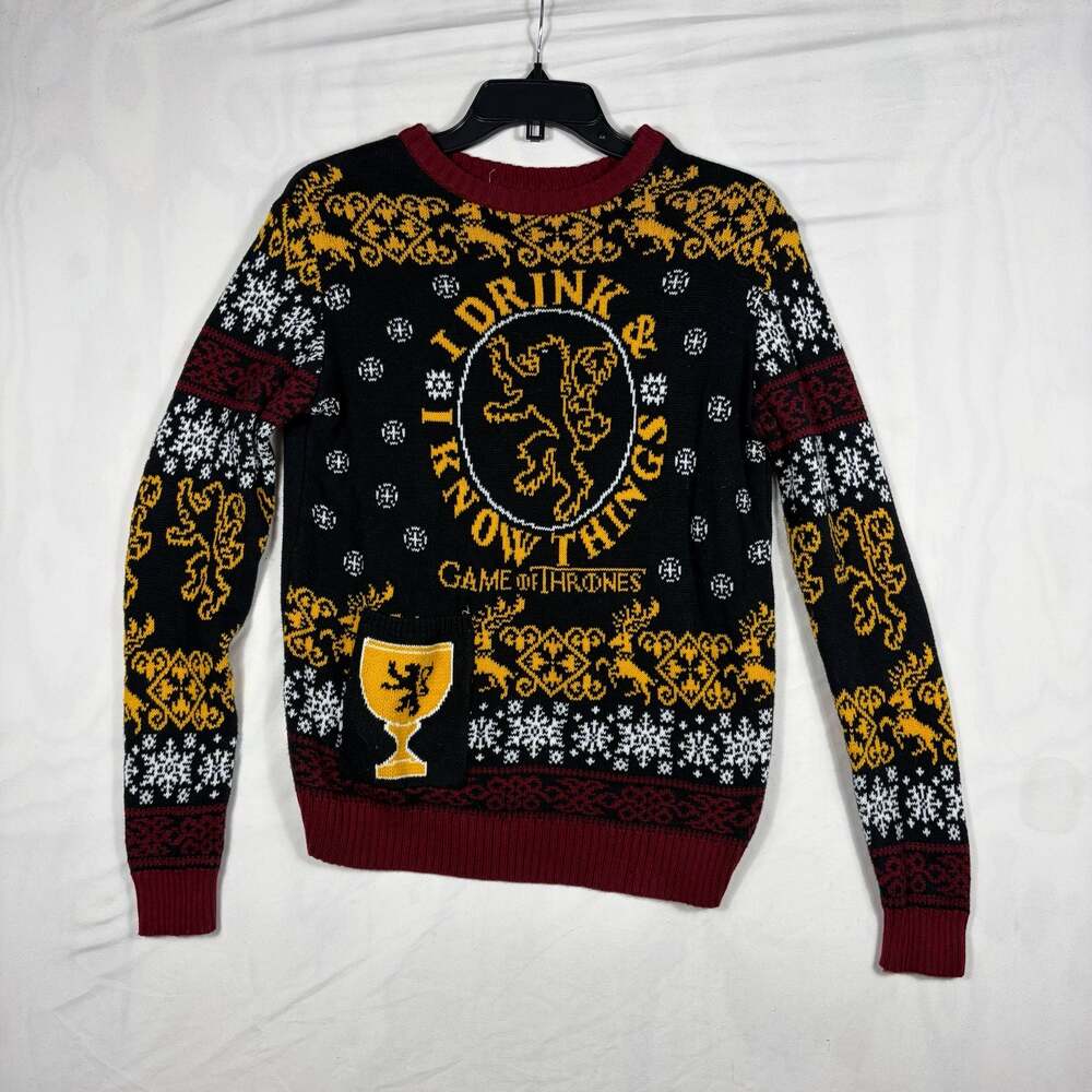 Game of Thrones Ugly Christmas Sweater Small